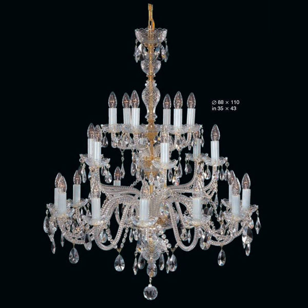 Chandelier Rho Gold