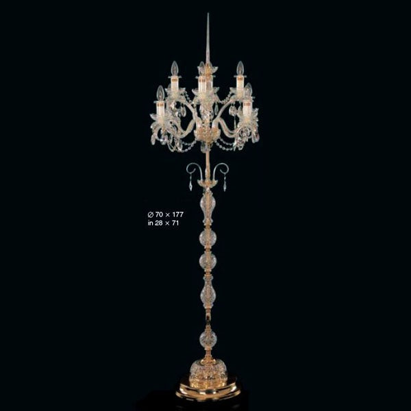 Como floor chandelier